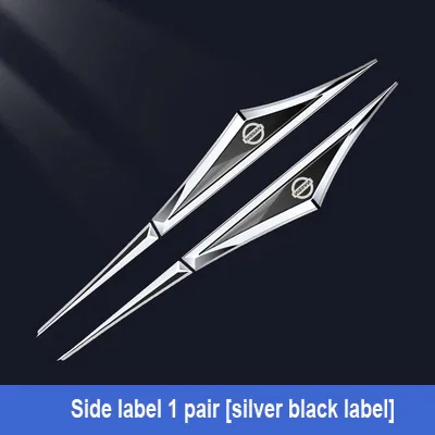 Kreatív horganyzott fém autómatricák✨2 fotó✨