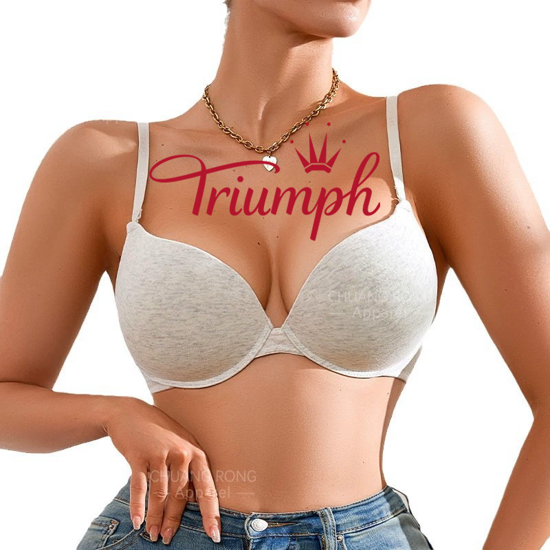 TRIUMPH® – 3 db 💖50% KEDVEZMÉNY✨ Új női puha csipke melltartó