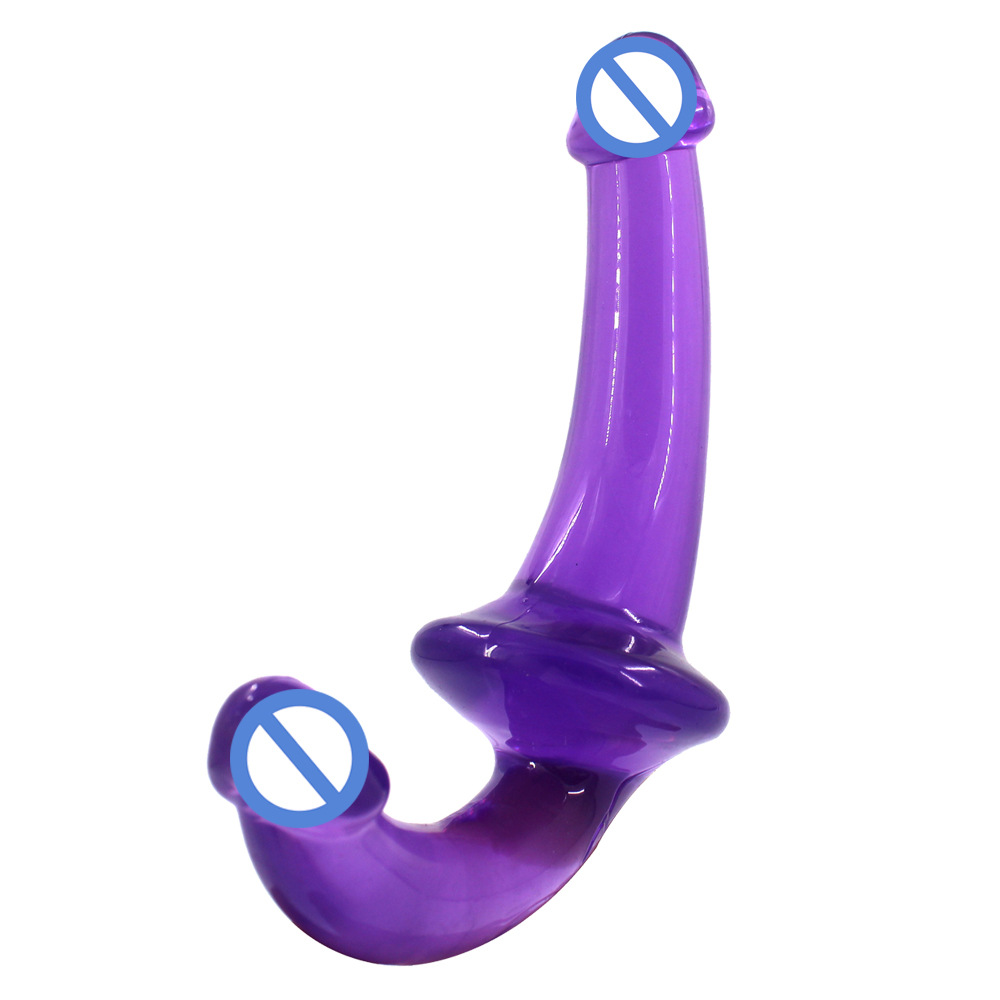 Rendkívül erős kétvégű vibrátor, 29 cm-es behelyezhető vibrátor, valósághű kettős behatolású anális vibrátor.