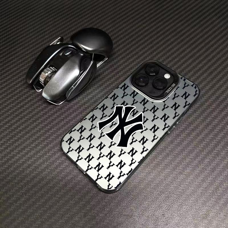 Trendi zuhanásgátló gradiens színű mobiltelefon tok