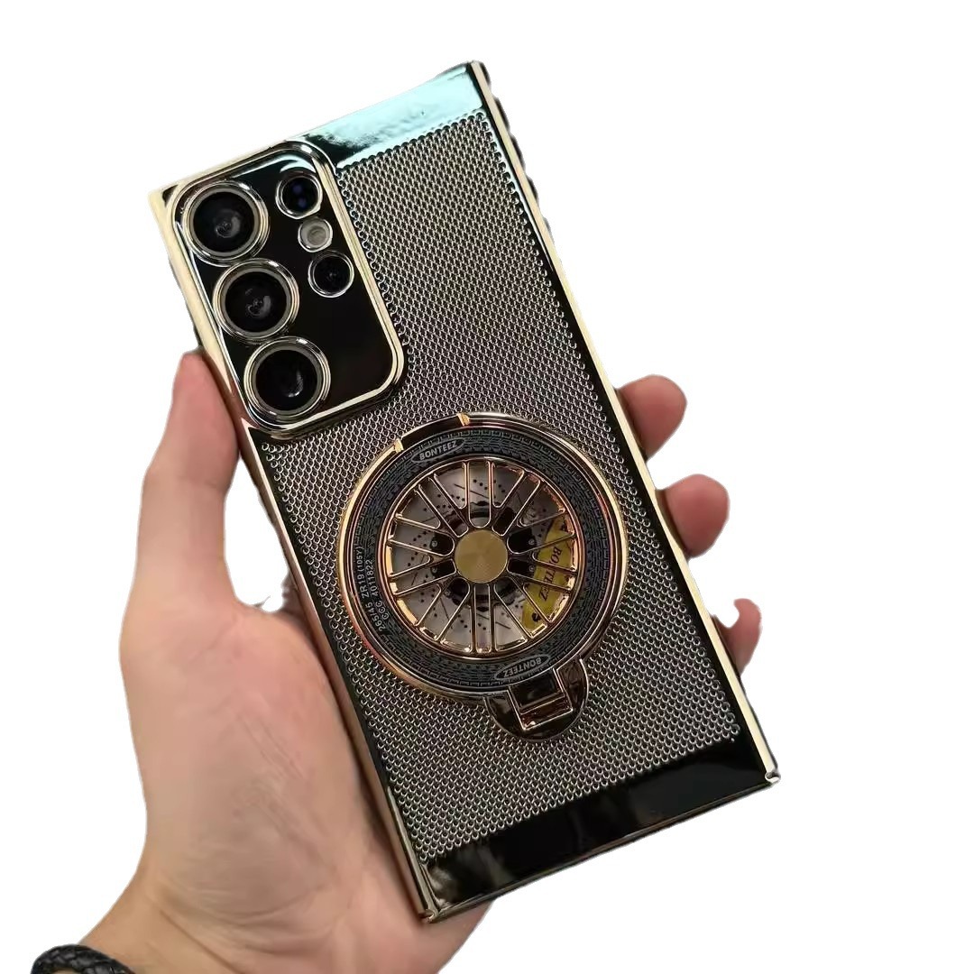 Κατάλληλο για θήκη κινητού τηλεφώνου Samsung S25,S24, S23, S22, S21 με περιστρεφόμενο γυροσκόπιο ψύξης