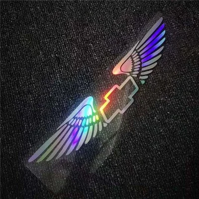 Αυτοκόλλητο 3D Angel Wings Laser Car ✧5PCS✧