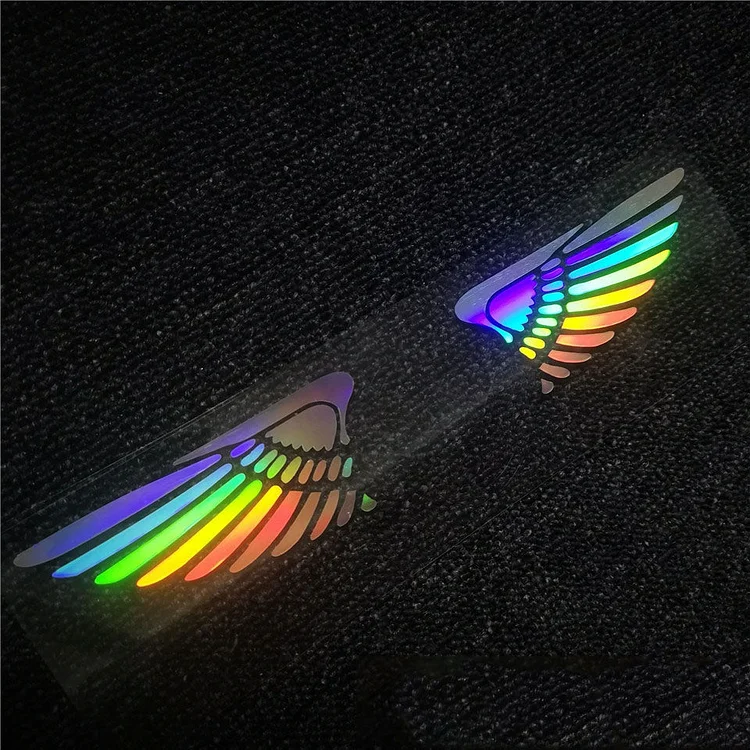Αυτοκόλλητο 3D Angel Wings Laser Car ✧5PCS✧