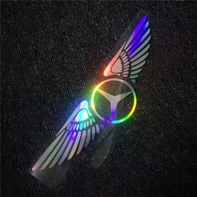 Αυτοκόλλητο 3D Angel Wings Laser Car ✧5PCS✧
