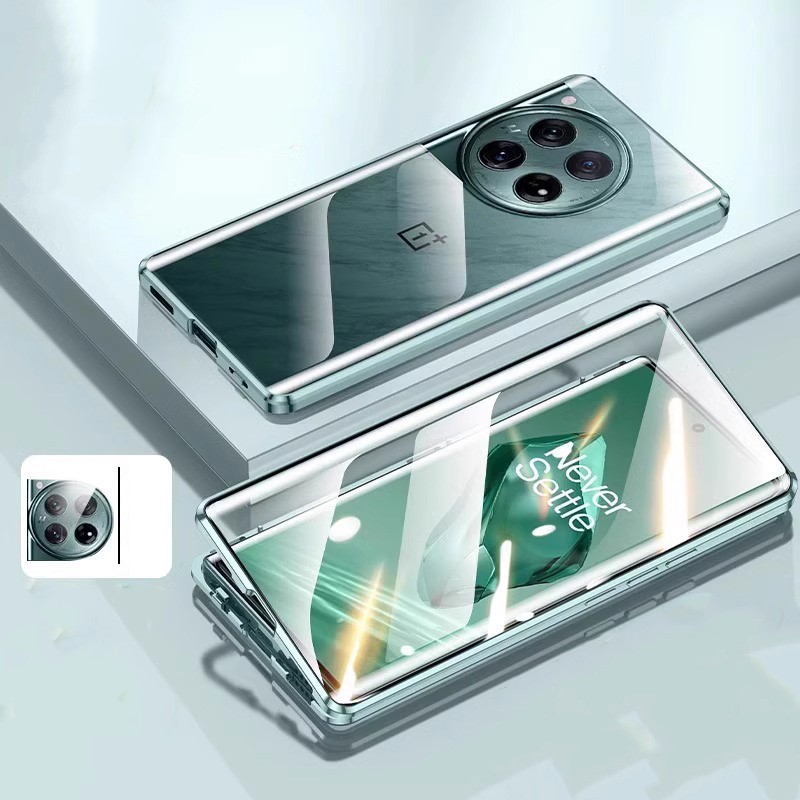 Μαγνητική μεταλλική θήκη OnePlus 12 διπλής όψης