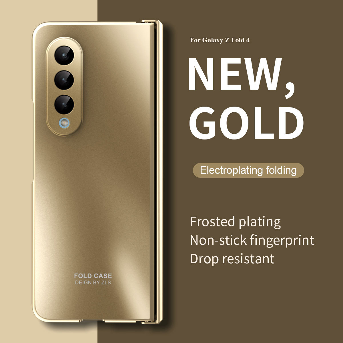 Παγωμένη θήκη με προστατευτικό πίσω οθόνης για τη σειρά Samsung Galaxy Z Fold