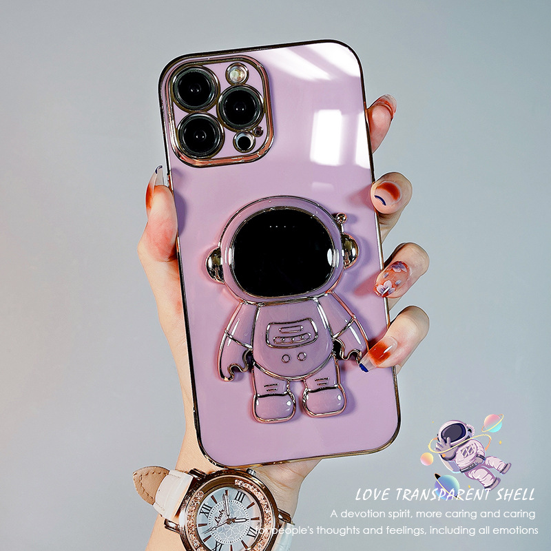 Θήκη τηλεφώνου Stereo Astronaut Stand Ταιριάζει σε όλα τα iPhone