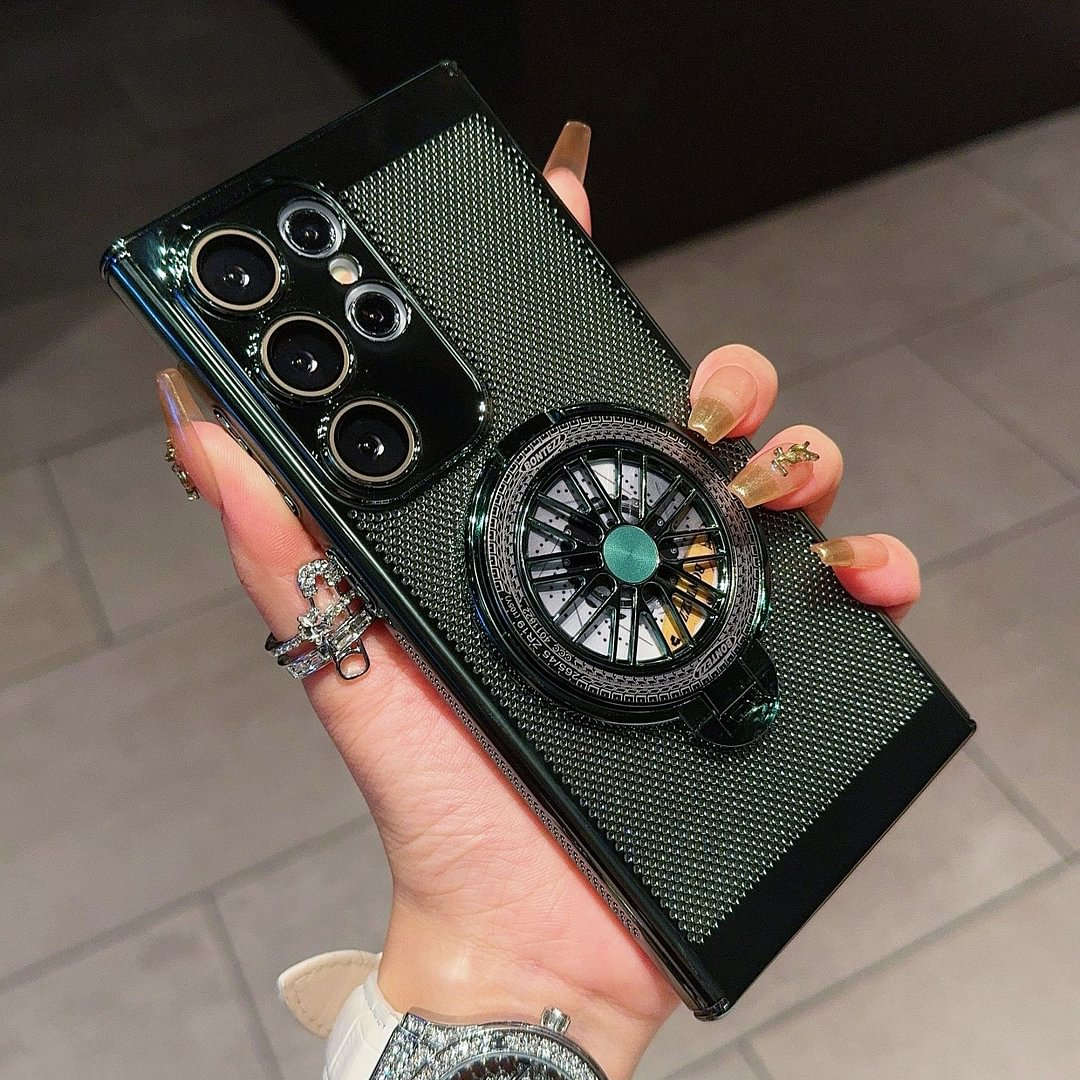 Κατάλληλο για θήκη κινητού τηλεφώνου Samsung S25,S24, S23, S22, S21 με περιστρεφόμενο γυροσκόπιο ψύξης