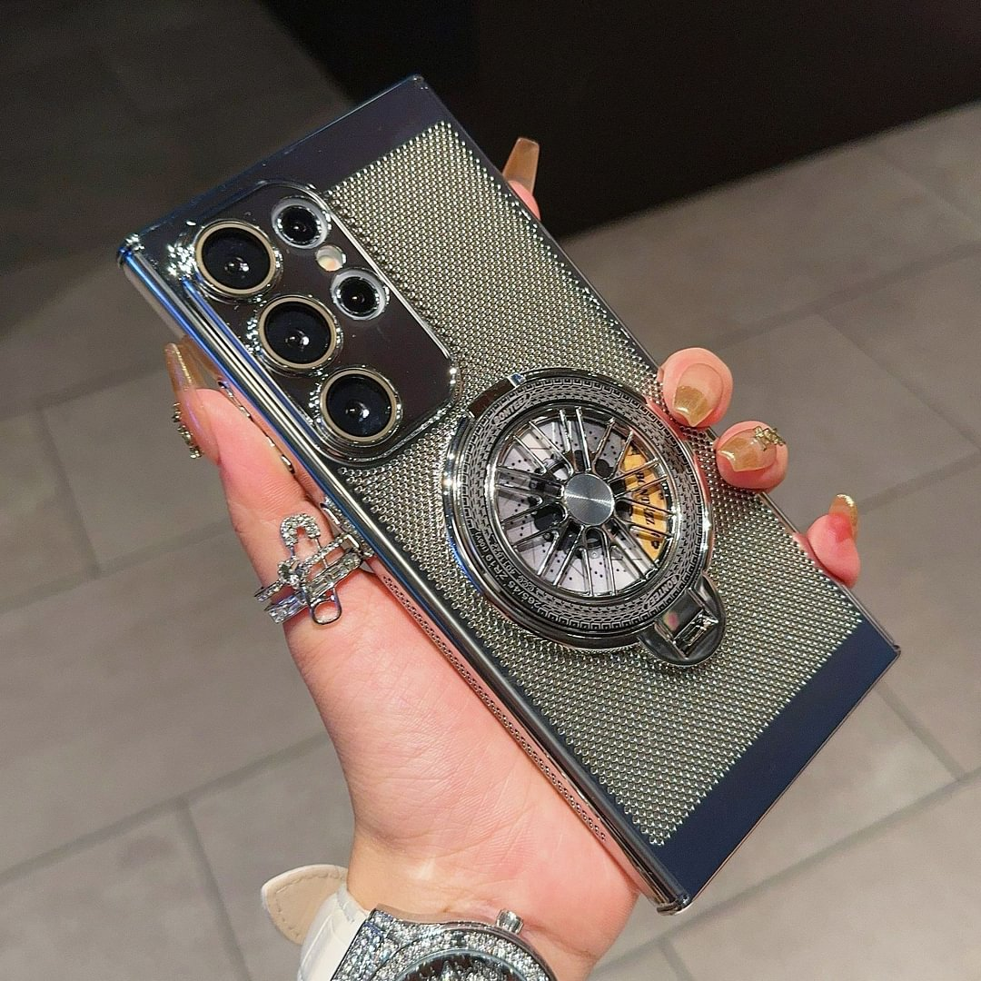 Κατάλληλο για θήκη κινητού τηλεφώνου Samsung S25,S24, S23, S22, S21 με περιστρεφόμενο γυροσκόπιο ψύξης