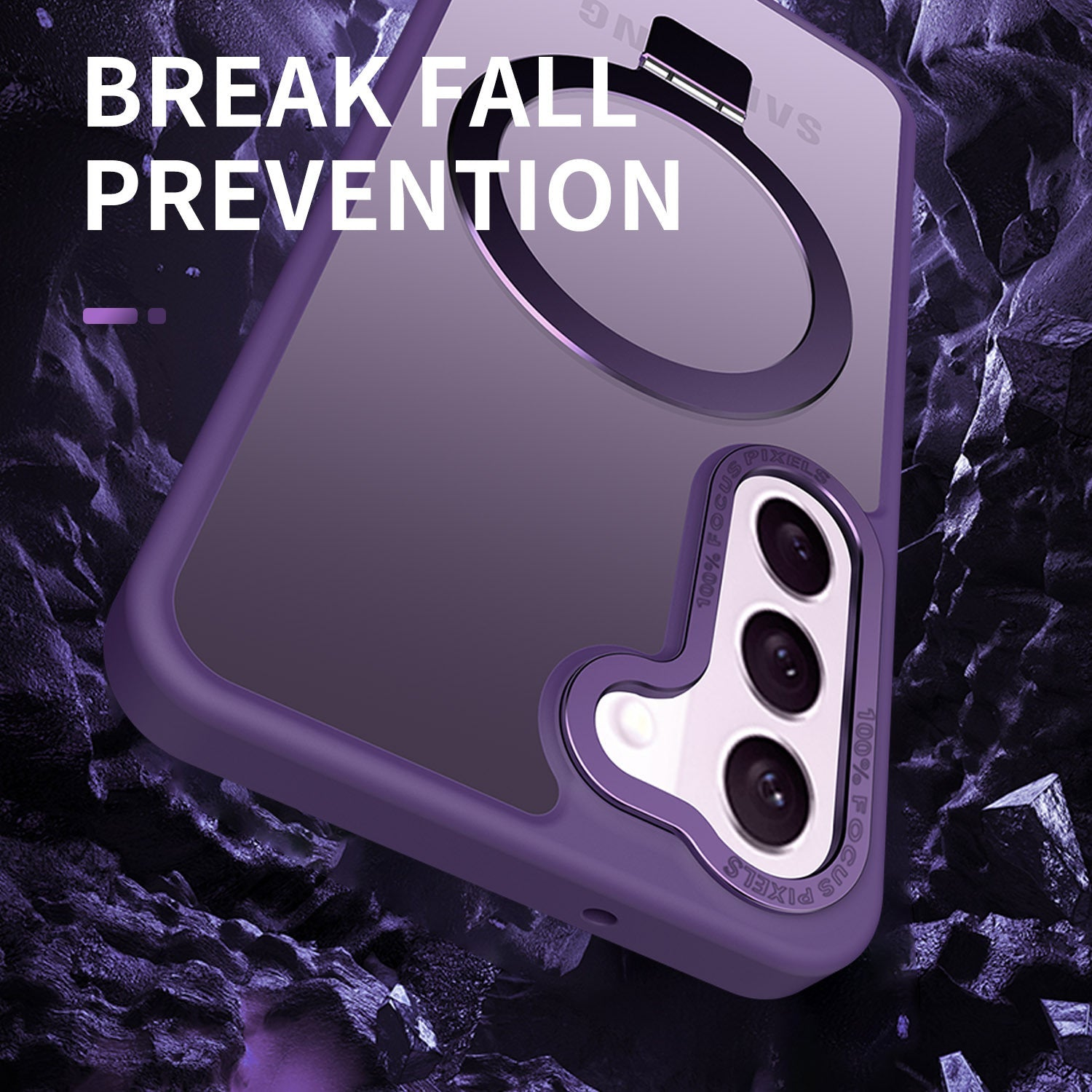 Παγωμένη μαγνητική θήκη αναρρόφησης για Samsung Galaxy S23, S22 Plus Ultra