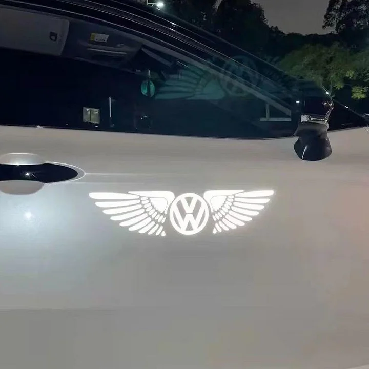 Αυτοκόλλητο 3D Angel Wings Laser Car ✧5PCS✧