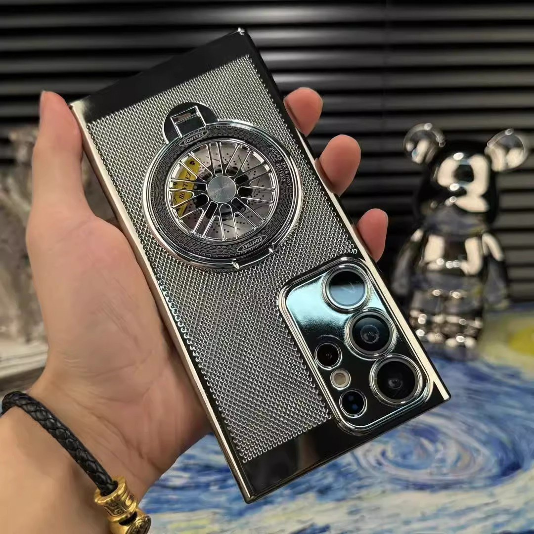 Κατάλληλο για θήκη κινητού τηλεφώνου Samsung S25,S24, S23, S22, S21 με περιστρεφόμενο γυροσκόπιο ψύξης