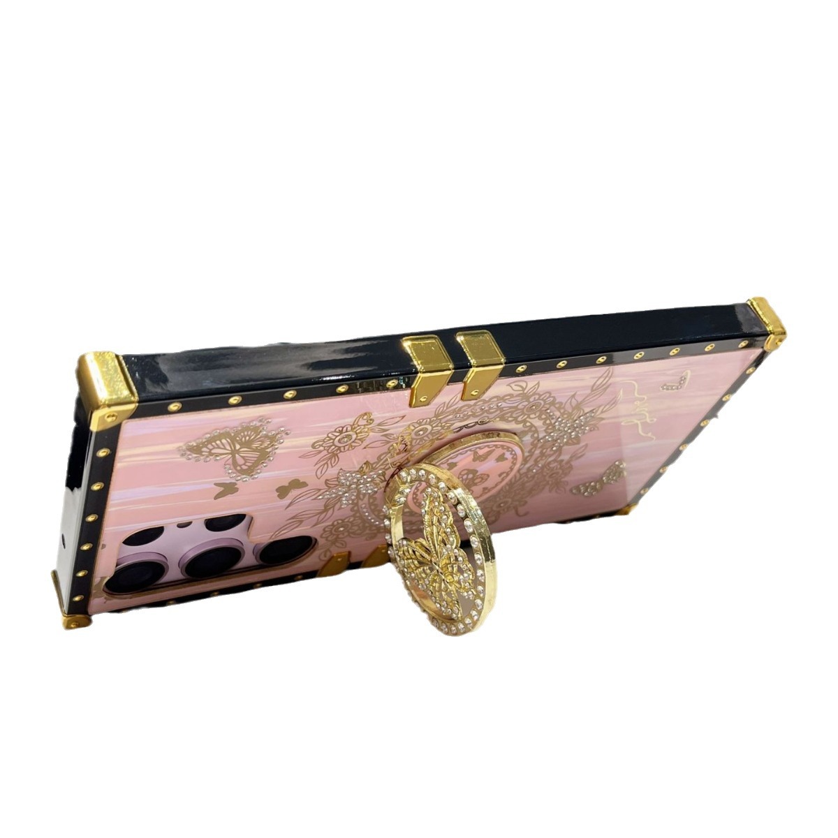 Θήκη για τηλέφωνο Samsung Rhinestone Butterfly