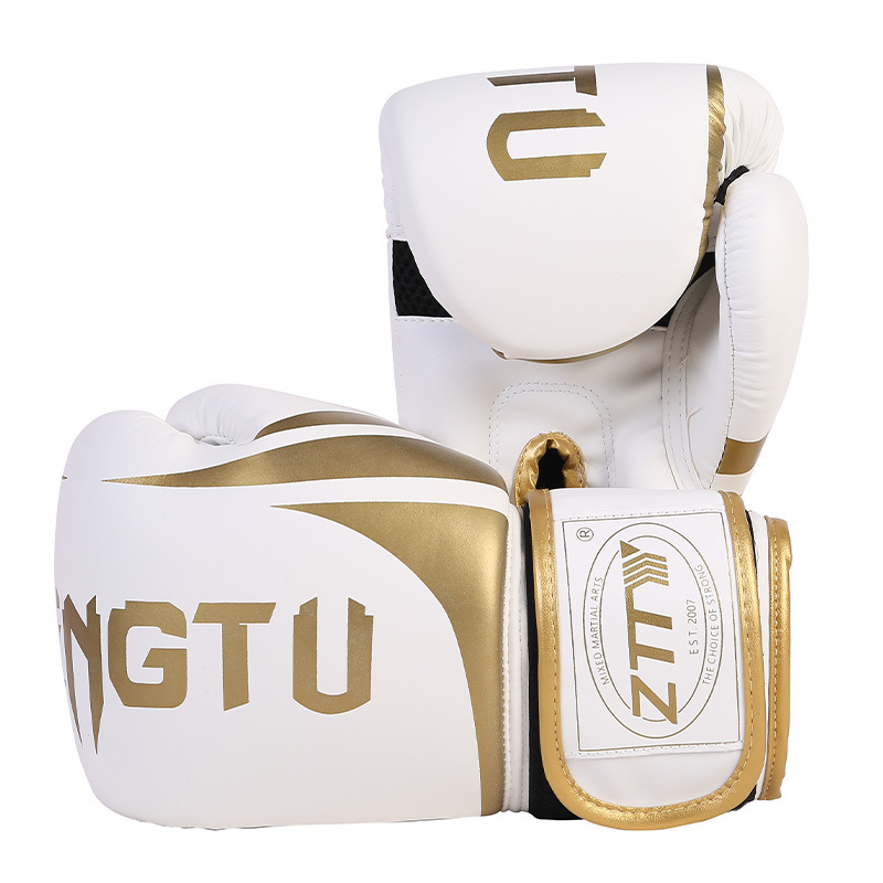 Ztty Wholesale Adult Boxing Glove Protective Gear Cross-Border Tear Resistance Pu Boxing Gloves Boxing Glove Rubber and Plastic Liner Boxing Gloves