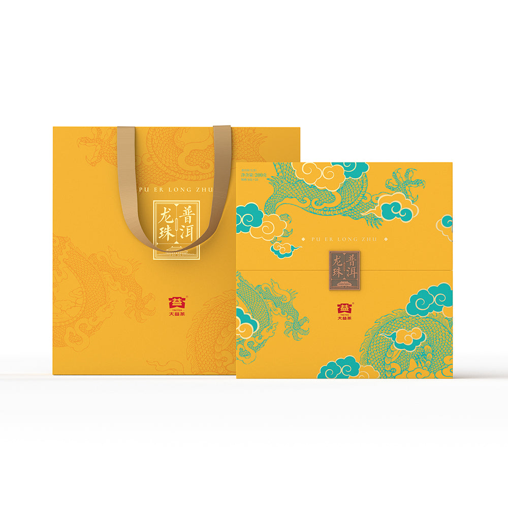 Dragon Ball Gift Package  Quick Brew Raw Pu’er Tea 80g/box-taeteastore