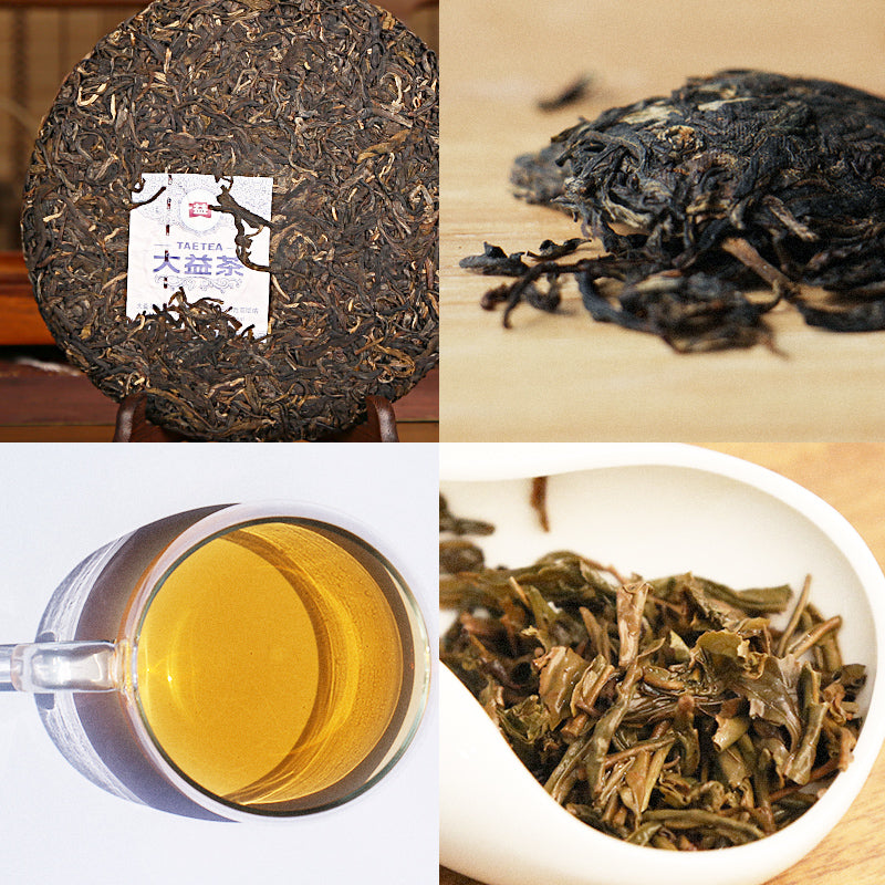 Lucky Elephant Mountain Raw Pu’er Tea(1501)-taeteastore