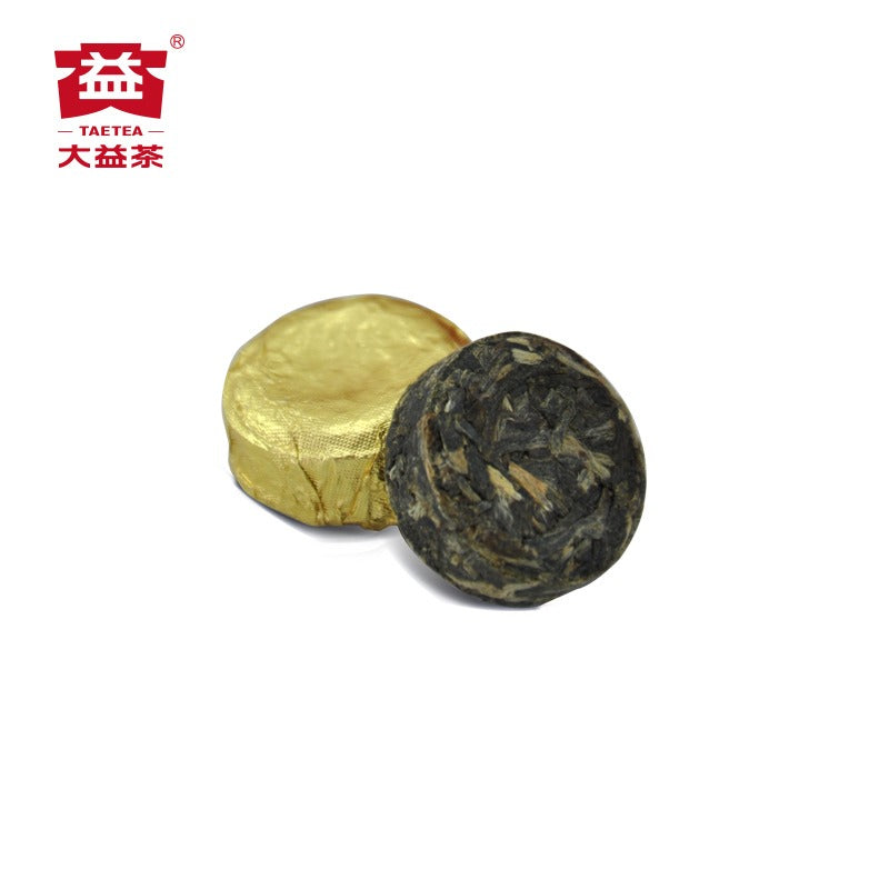 Mini Golden Pu’er Tuo Raw Pu’er Tea 36g/box quick and portable-taeteastore