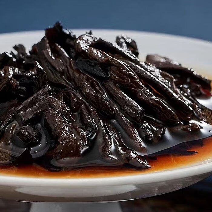 Soft Brocade Gift Package ripe Pu'er Loose Tea-taeteastore