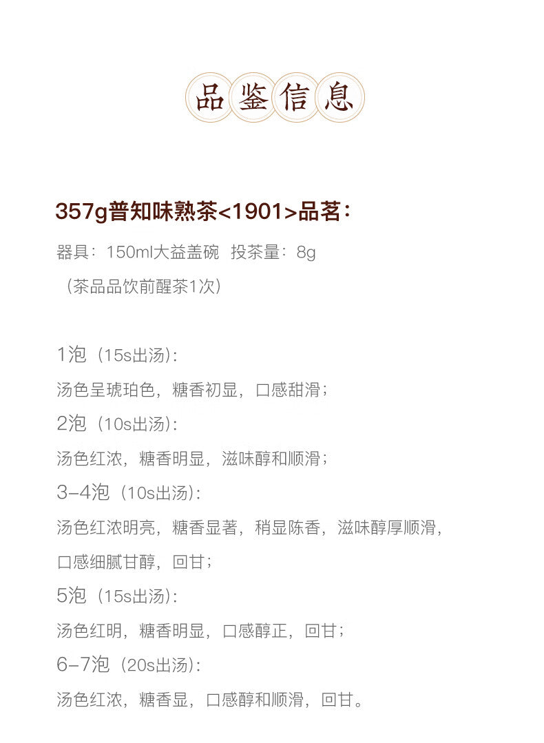 Puzhiwei three-year-old Ripe Pu’er Tea gift package-taeteastore