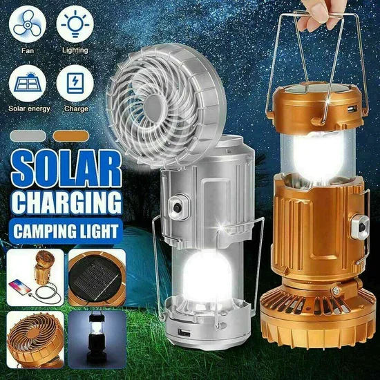 (🔥HOT SALE NOW-49% OFF) 6 in 1 Portable Solar LED Camping Lantern (BUY 2 GET FREE SHIPPING)