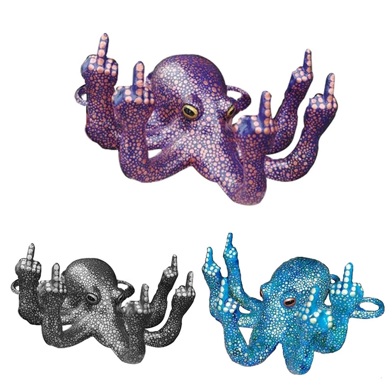 Anger Octopus - Creative Decorative Sculpture