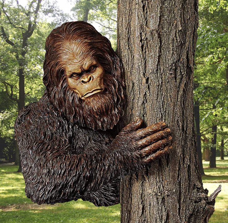 Bigfoot The Bashful Yeti Tree Statue【BUY 2 FREE SHIPPING】