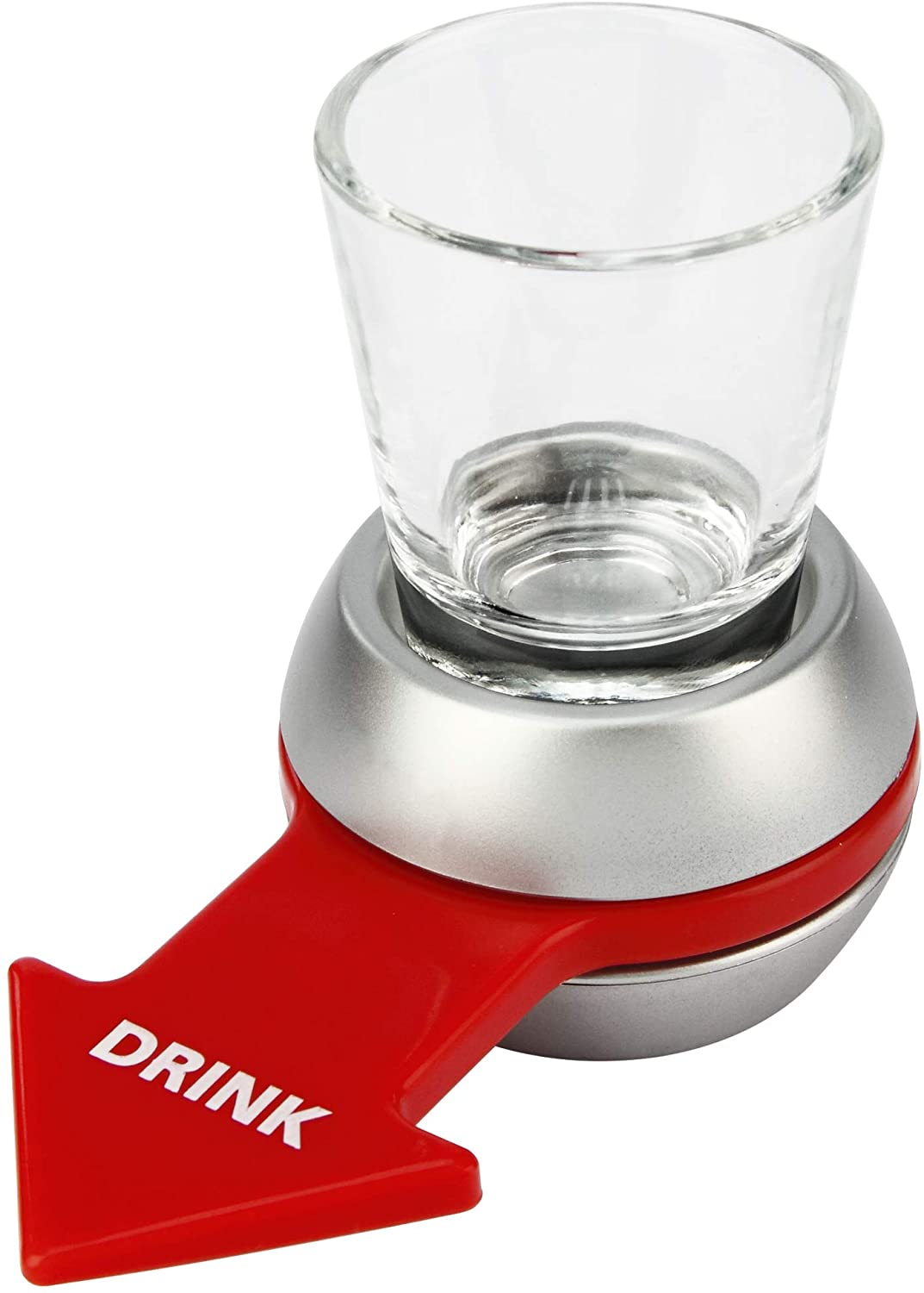 Original Spin the Shot - Fun Party Drinking Game - Includes 2 Ounce Shot Glass
