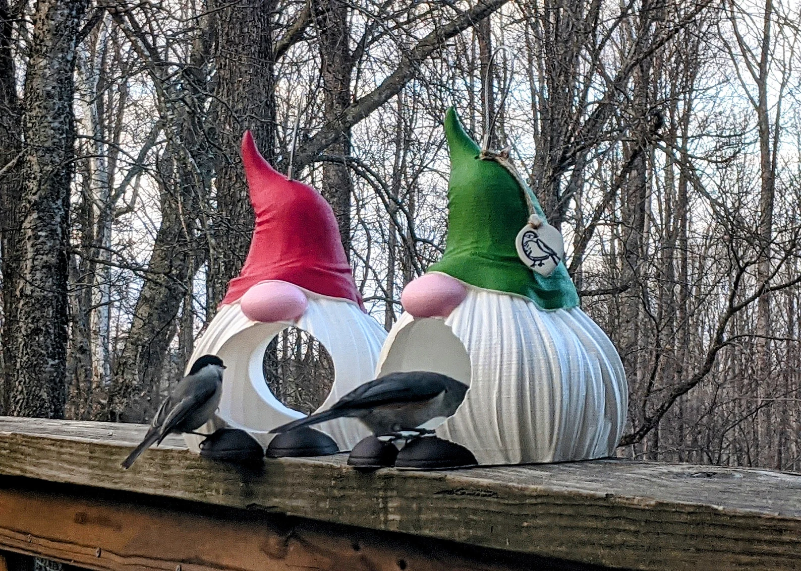 Whimsical Gnome Bird Feeder