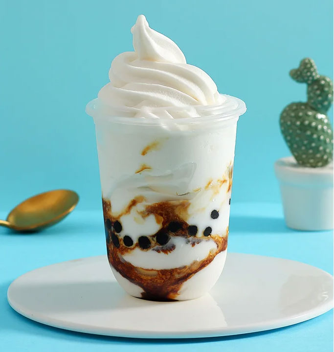 vonive milk tea coffee drink