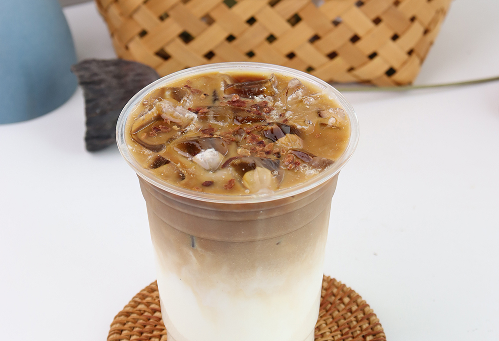 vonive milk tea coffee drink