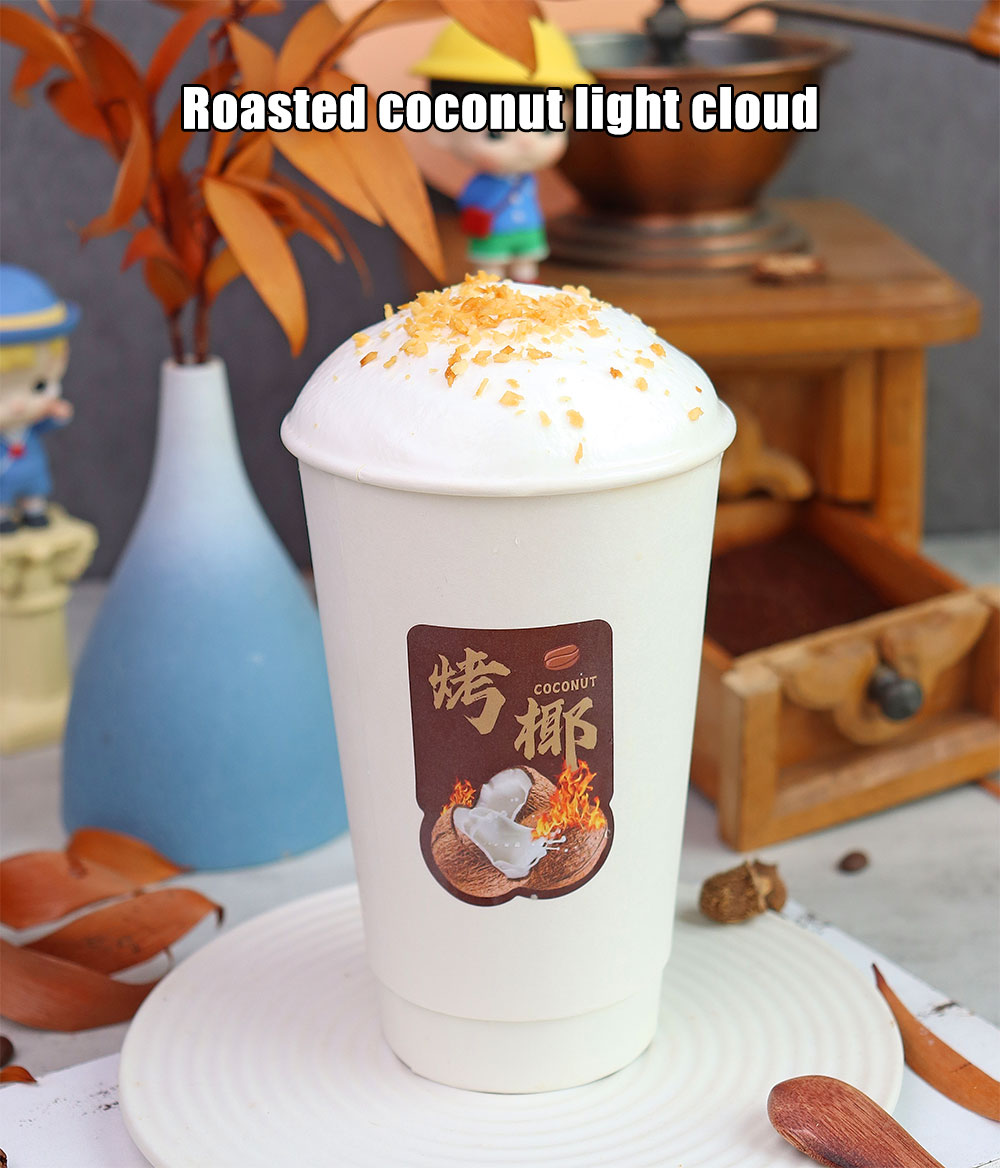 Roasted Coconut Flavor Powder Milk Tea, Bubble Tea, Latte Ingredients