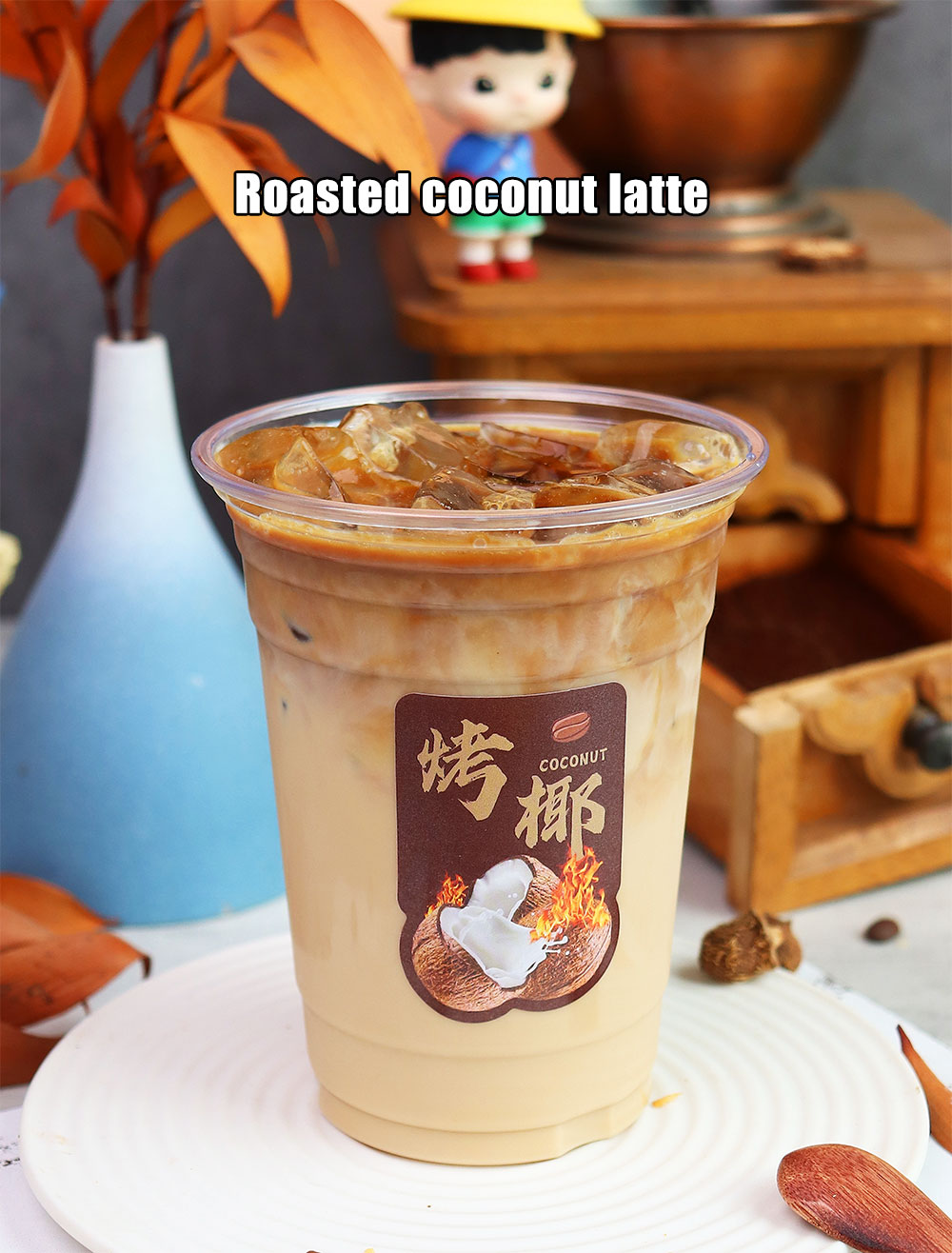 vonive milk tea coffee drink