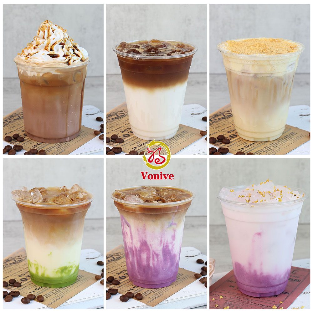 vonive milk tea coffee drink
