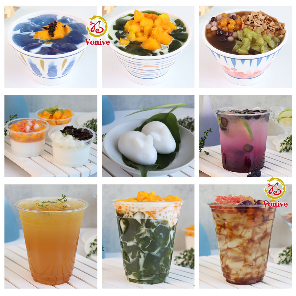 vonive milk tea coffee drink