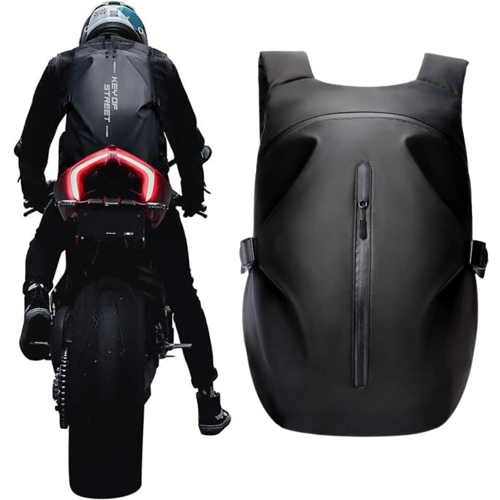 VICTORNEST®Motorcycle Backpack,Waterproof Helmet Backpack for Men