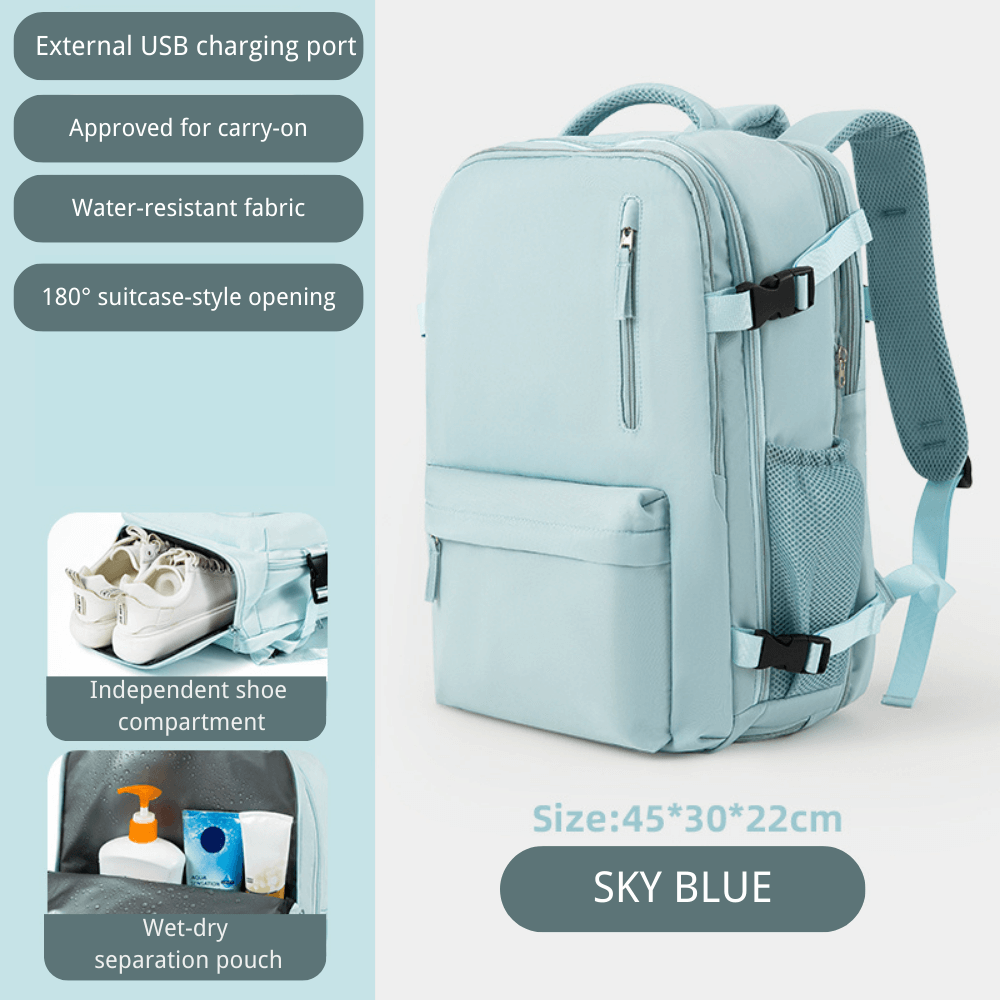 Expandable Travel Backpack