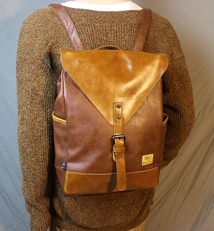 VICTORNEST®Small Backpack College Style Men's Bag Vintage Small Backpack-VICTORNEST