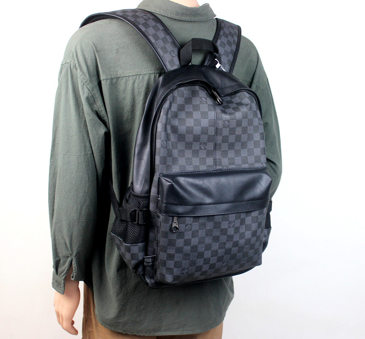 VICTORNEST®Backpack Checkered backpack Travel bag Student backpack Laptop bag-VICTORNEST