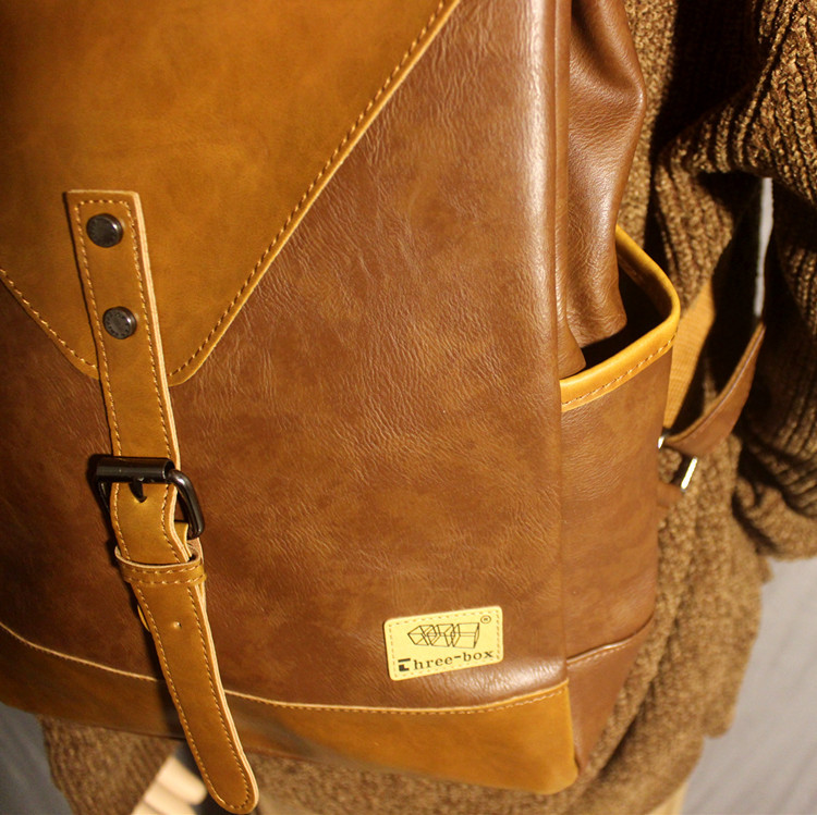 VICTORNEST®Small Backpack College Style Men's Bag Vintage Small Backpack-VICTORNEST