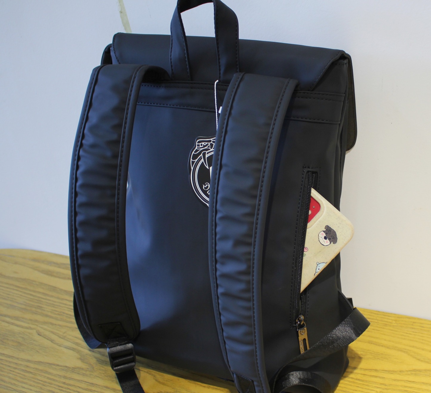 VICTORNEST®Backpack Laptop Bag Solid Color Men's Bag Flap Backpack-VICTORNEST