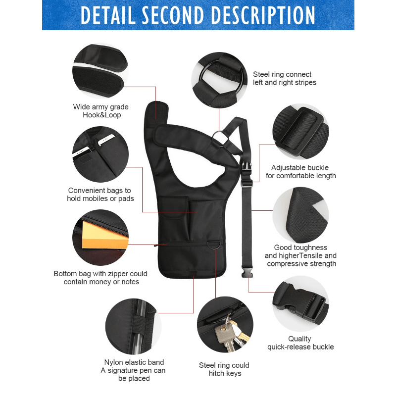 VICTORNEST®Anti-theft Underarm Bag-VICTORNEST