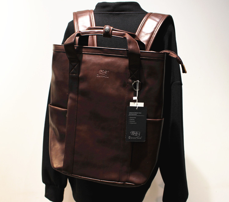 VICTORNEST® Vintage large-capacity men's backpack, stylish travel bag-VICTORNEST