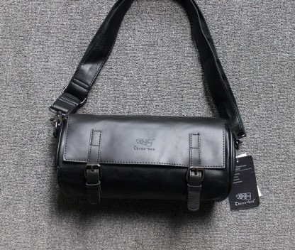 VICTORNEST®Barrel Bag Unisex Crossbody Bag Versatile Bucket Bag Shoulder Bag-VICTORNEST