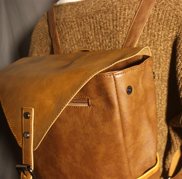 VICTORNEST®Small Backpack College Style Men's Bag Vintage Small Backpack-VICTORNEST