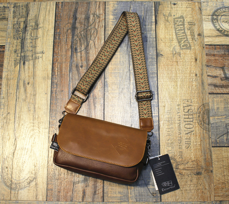 VICTORNEST®Messenger bag small crossbody bag single-shoulder zip flap bag small square bag sling chest bag-VICTORNEST