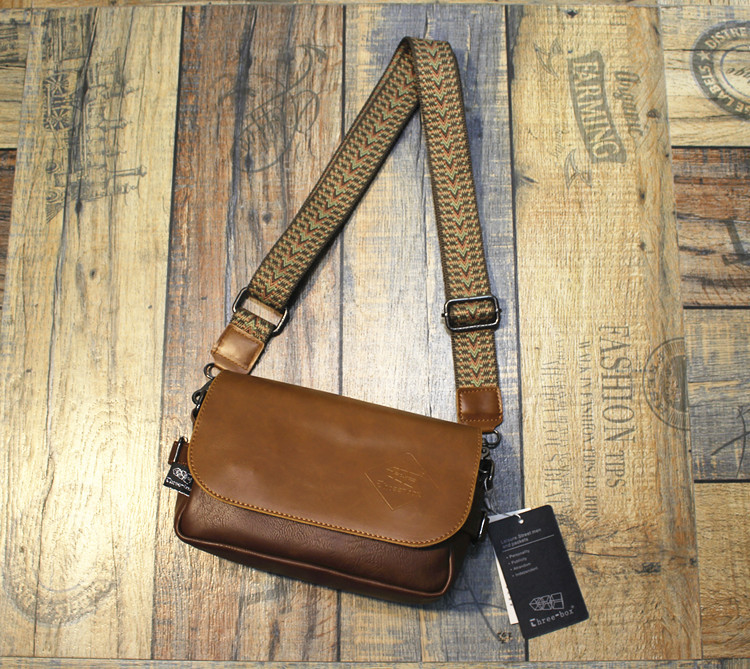 VICTORNEST®Messenger bag small crossbody bag single-shoulder zip flap bag small square bag sling chest bag-VICTORNEST