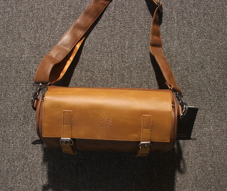VICTORNEST®Barrel Bag Unisex Crossbody Bag Versatile Bucket Bag Shoulder Bag-VICTORNEST
