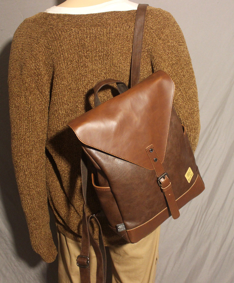 VICTORNEST®Small Backpack College Style Men's Bag Vintage Small Backpack-VICTORNEST