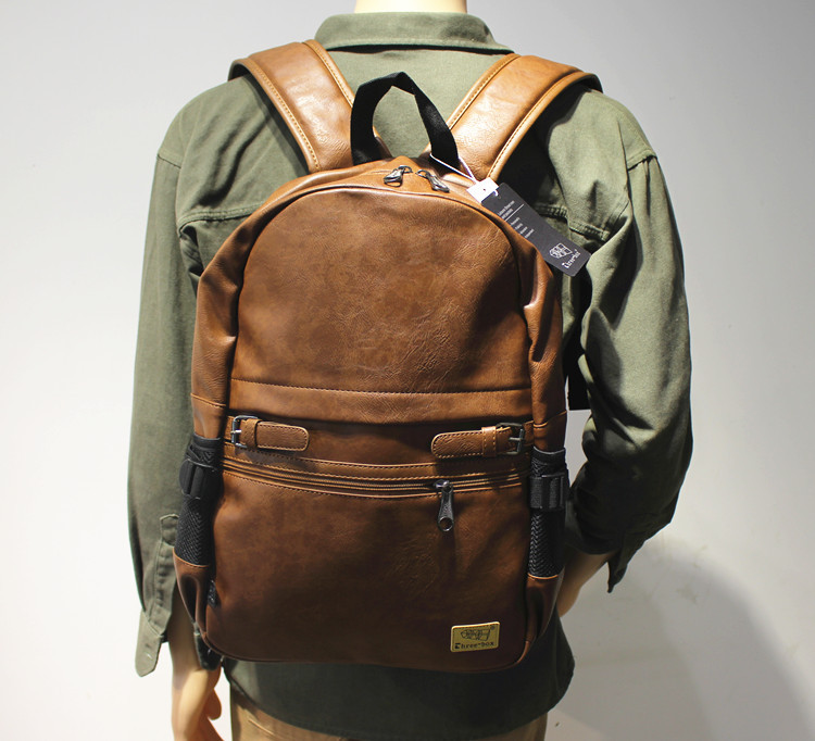 VICTORNEST®Backpack Casual leather school bag Laptop bag-VICTORNEST