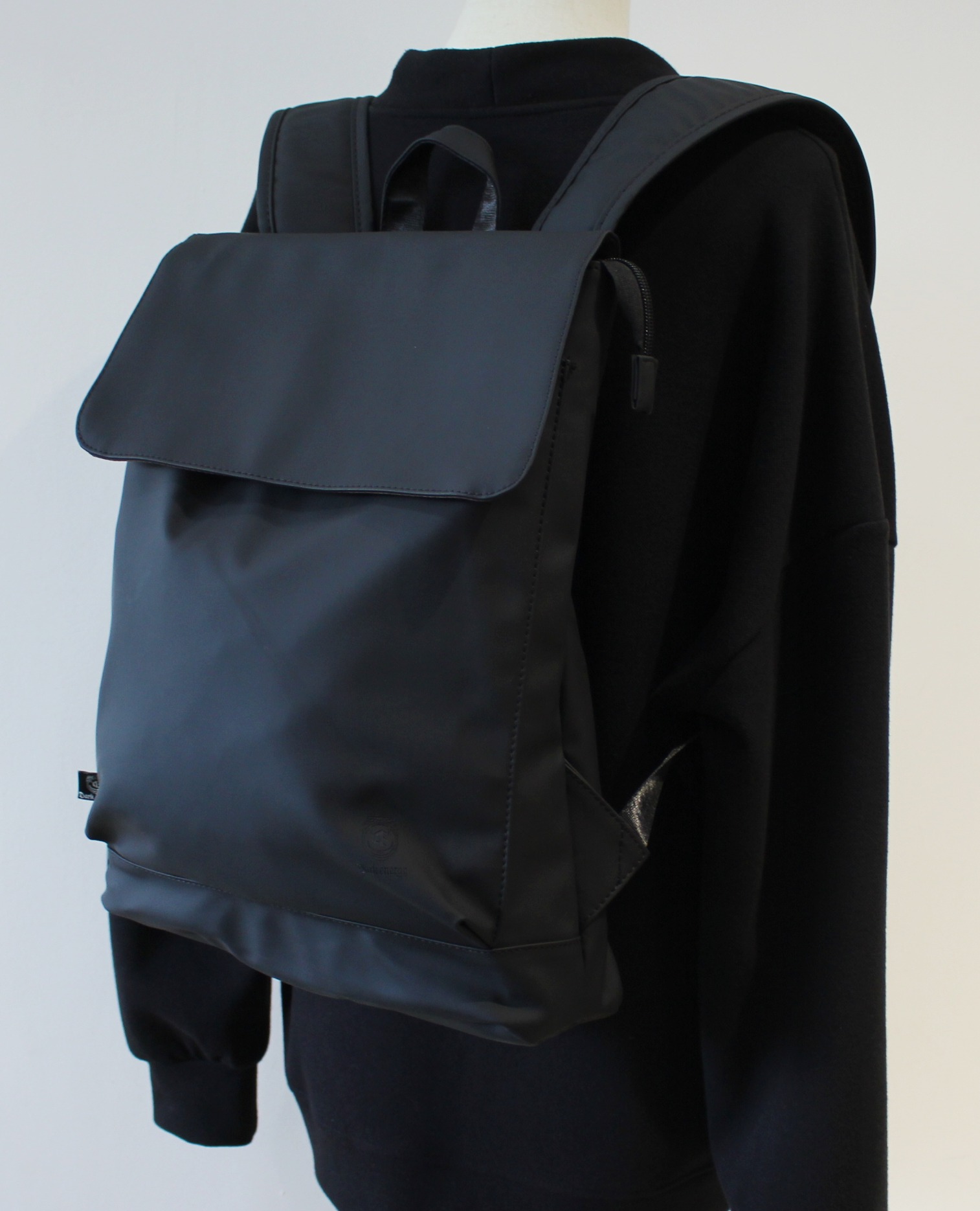VICTORNEST®Backpack Laptop Bag Solid Color Men's Bag Flap Backpack-VICTORNEST